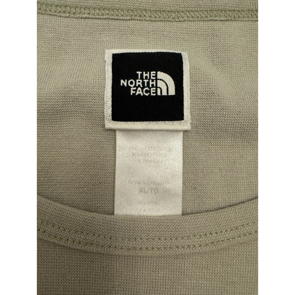 North Face T Shirt Xl Grey Women's Scoop Neck - Picture 3 of 5